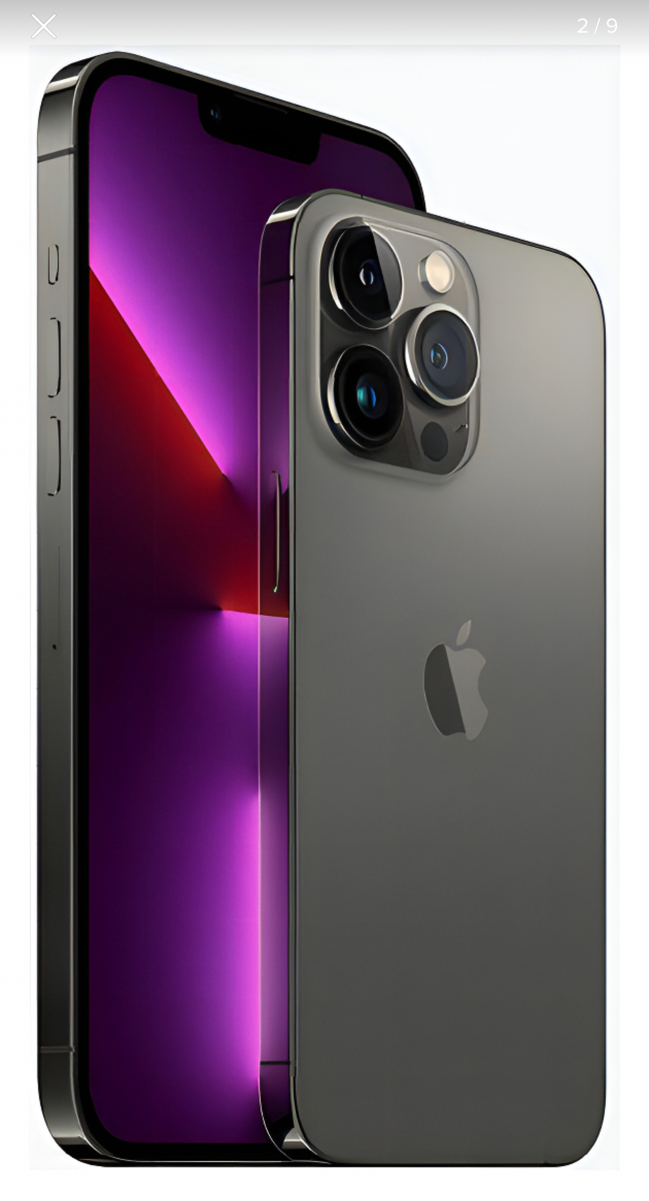 Apple iPhone 13 Pro Max, 128 GB, Grafito