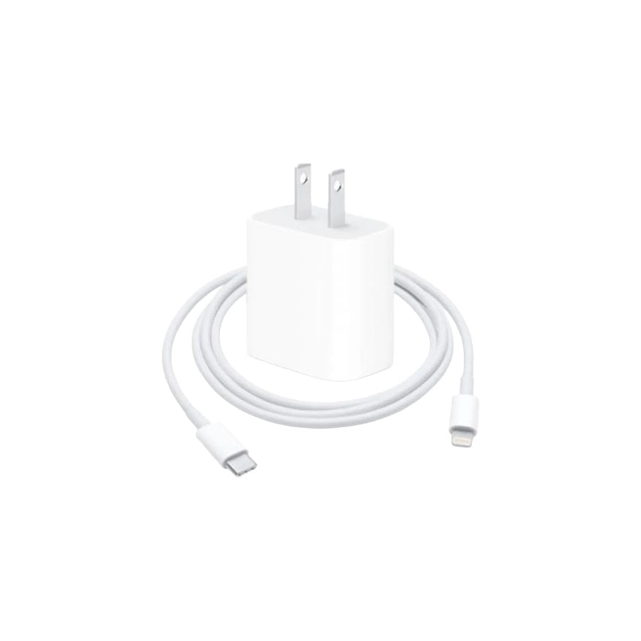 Cubo 20w + Cable Lightning (1 metro)